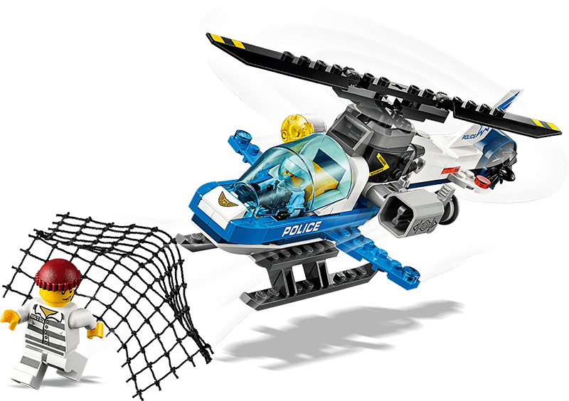 Lego police 2025 helicopter instructions