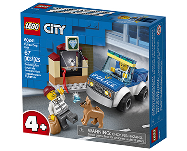 City Police Dog Unit lego package