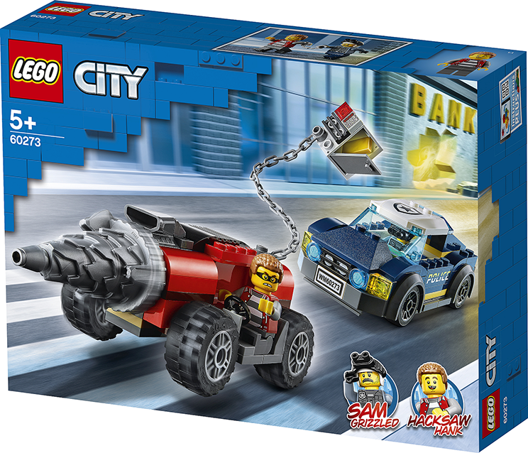 LEGO® Elite Police Driller Chase – LEGO® Audio & Braille Instructions