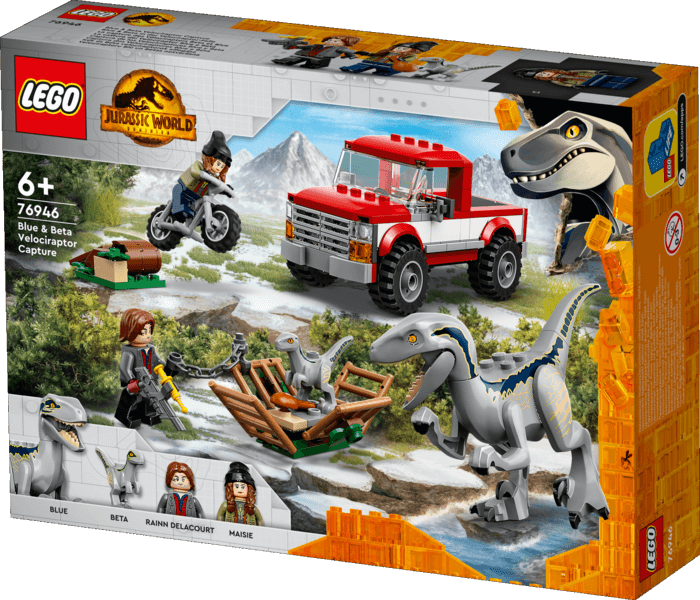 LEGO 76946 Blue & Beta Velociraptor Capture