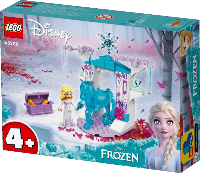 Elsa and Nokk's Ice Stable lego box