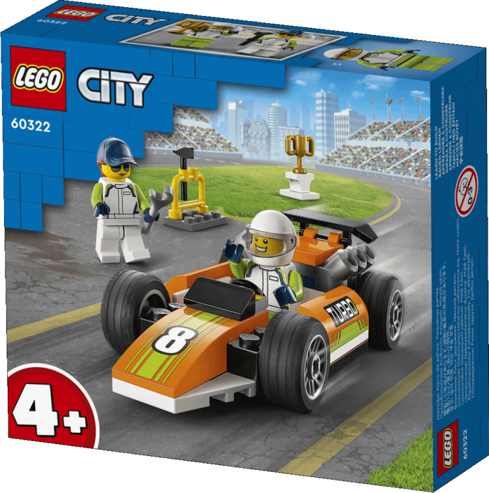 race car lego box