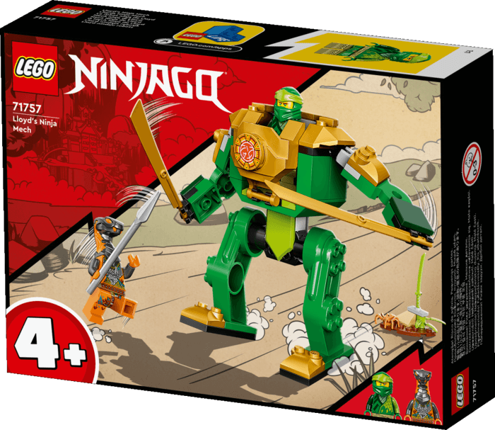 Lloyd's Ninja Mech lego box