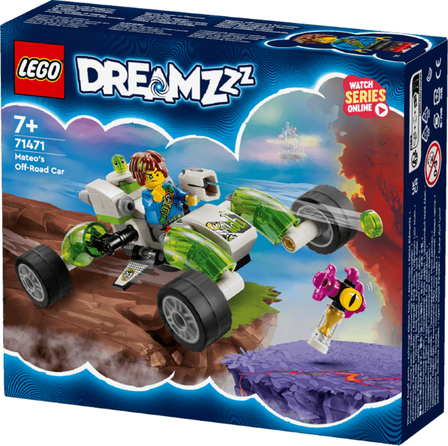 Image of LEGO DreamZzz Mateo's Off-Road Car - Main Build