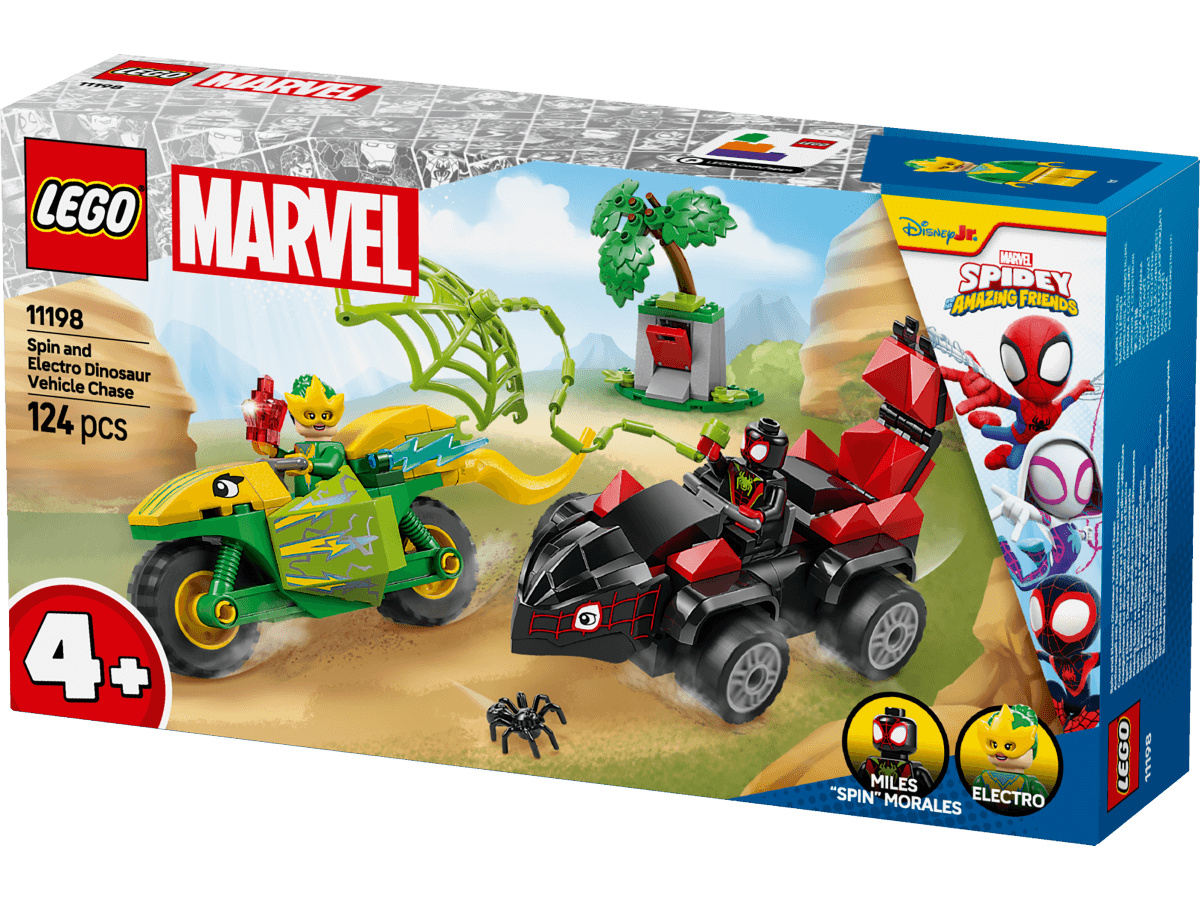 Image of LEGO Spin and Electro Dinosaur Vehicle Chase